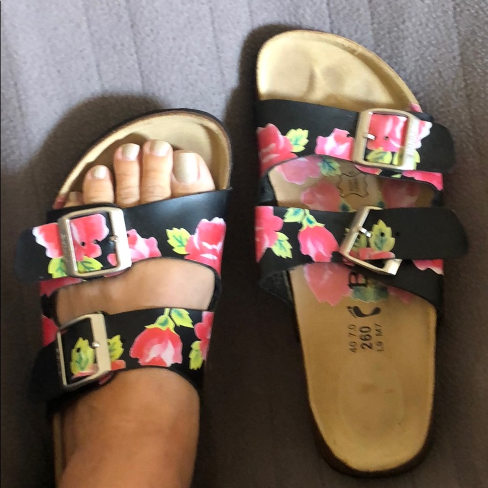 Birkies L9 40 70 slip ons - almost new condition